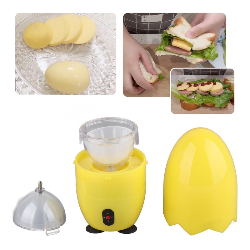 Electric Egg Spinner 50S Rotation Time Small Compact Golden Egg