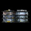 Hot Diecast Wheels Display Case with LED Light- 1/64 Scale