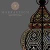 Ziva Metal Oriental Moroccan Storm Lantern, 30 cm, for Outdoors
