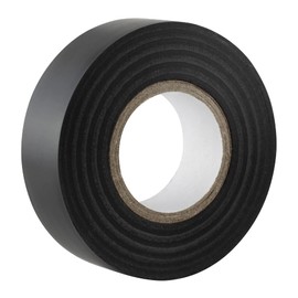GTSE - Isolierband Schwarz - 19 mm x 20 m - strapazierfähiges, selbstklebendes Isolierband - zum Schutz, Bündeln und Reparieren von Kabeln - 6 Rollen