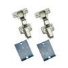 GEFONG 105 Degree Clip-on Embed Kitchen Cabinet Soft Close Hydraulic