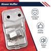 Promrmr Blower Muffler P100012130 Compatible with ECHO PB-8010H PB-8010T PB-9010H