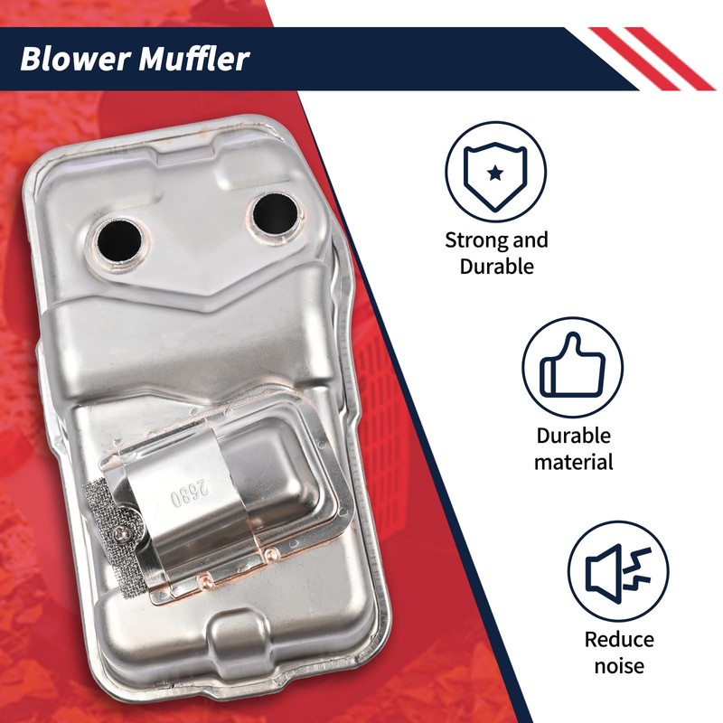 Promrmr Blower Muffler P100012130 Compatible with ECHO PB-8010H PB-8010T PB-9010H