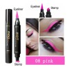 Cuidado Facial Delineador Sello Waterproof Indeleble 2pzs F