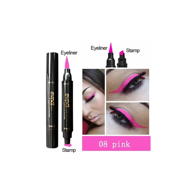 Cuidado Facial Delineador Sello Waterproof Indeleble 2pzs F