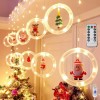 Xoxoxx Cortinas Tira Led Luces Decorativa Decoración Navideña Serie