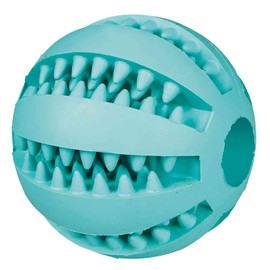 Trixie Denta Fun Natural Rubber Mint Flavour Baseball, 6 cm, Pack of 1