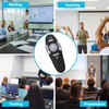 TISHOW Wireless Presentation Clickers,Laser Pointer,Clicker for Powerpoint, 2.4GHz USB PowerPoint