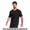 ZITY 3 Pack Men's T-Shirts Cotton Crew Neck Basic Tee