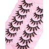 False Eyelashes Manga Anime Lashes Japanese Cosplay Spiky Lashes Mink