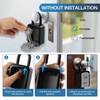 NBYT Portable Combination Lock Key Box House Key Hide Key
