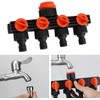 Suinga 4 Way Garden Tap Splitter 3/4" and 1" with
