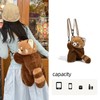 AWXZOM red panda bag Red Panda Plush Backpack cute Animal