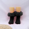 QHANSHIEE Grils Ruffle Socks Toddler Double Frilly Fluffy Princess Dress