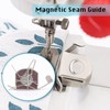 Jonnick Sew Seam Allowance Ruler and Magnetic Seam Guide for