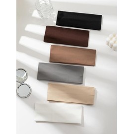 4/6pcs Unisex Sweat-Absorbing Knit Headbands, Sporty High-Elasticity Yoga & Running Bands, All-Season Breathable Fabric:_Set_one-size