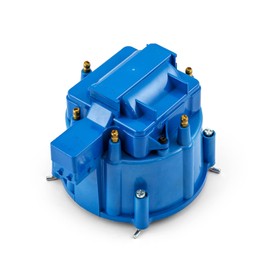 Speedmaster PCE378.1005 HEI Distributor Cap Rotor 65K Coil Cover Blue Upgrade Kit- 6 Cylinder