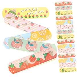 Mikinona 120Pcs Cartoon for Portable Care Strips Breathable Design for Daily Use Travel Accessory Random Styles
