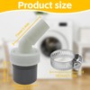 Washing Machine Drain Adapter, Siphon Washing Machine Connection Adapter, Washing