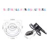 Landofgenie Large Shield Adult Pacifiers Set Cutie Pacifier 2 Pack