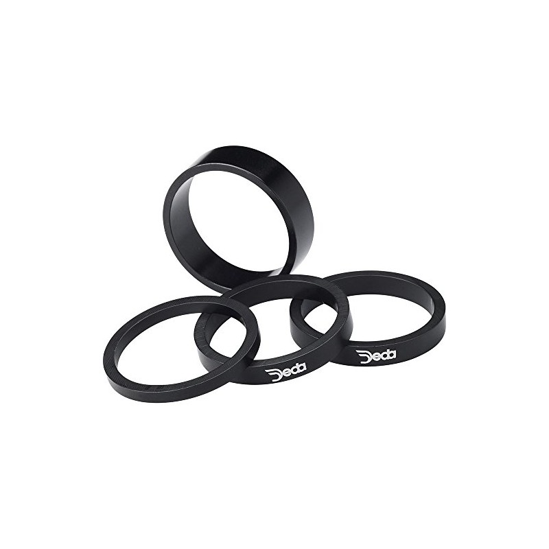 Deda Elementi Alloy 1 1/8" Headset Spacers, 3mm, Pack of