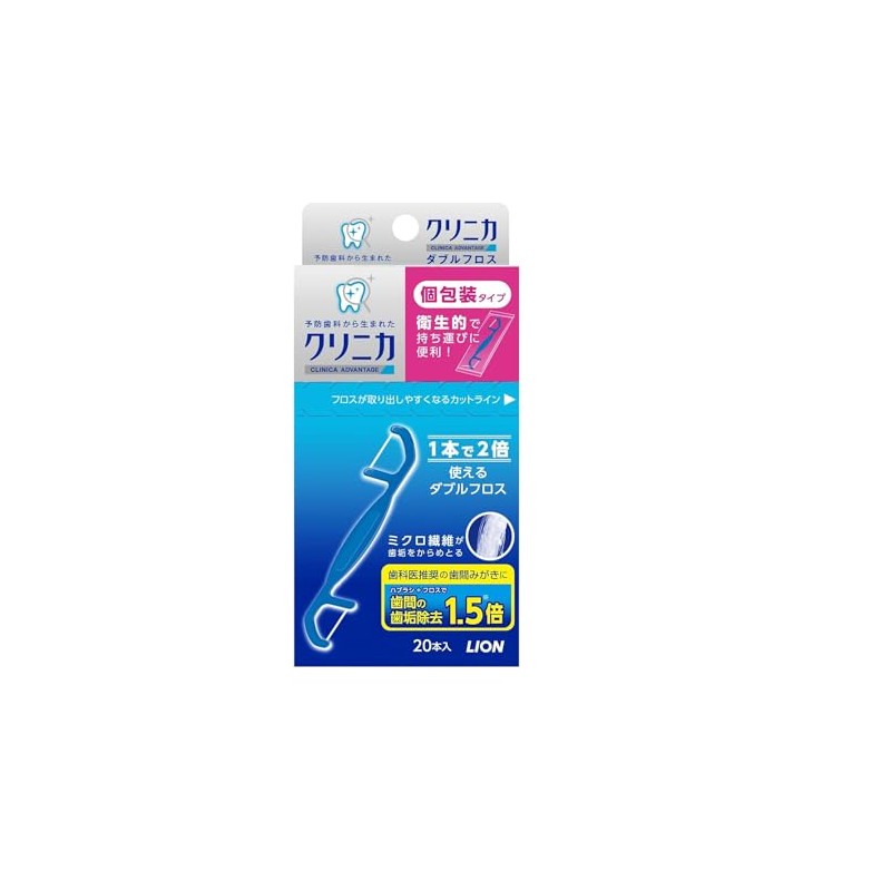 Clinica Double Floss, Set of 20 x 6