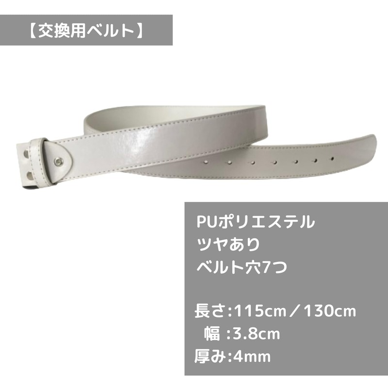 NR-Style Belt Replacement Kit, With Holes, Synthetic Leather, Simple, Plain,