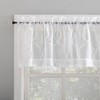 No. 918 Allerton Embroidered Trellis Rod Pocket Kitchen Curtain Valance,