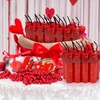 LOYIM 36 Set Valentines Day Candy Tubes Bulk Valentine Empty