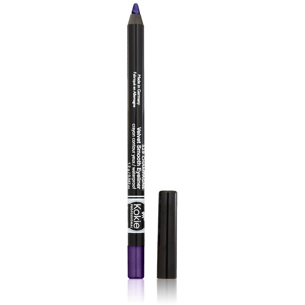 Kokie Cosmetics Waterproof Velvet Smooth Eyeliner Pencil, Eggplant, 0.042 Ounce
