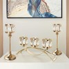 Crystal Bowl Tealight Candelabra Votive Candle Stand/Candleholder Sets,Wedding Centerpieces Candlestick