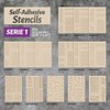 GREEN STUFF WORLD GSWD-10739 Green Stuff World Stencil Sheet Ambush