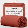 Bambaw Fitted Sheets 90 x 200 cm Bamboo, 35 cm