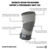 Rehband QD Knee Support, Knitted Knee Support, Knee Stabilisation, Colour: