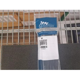 Middle Atlantic Products New, Middle Atlantic, EB1, 1SP FLANGED ECONO BLANK