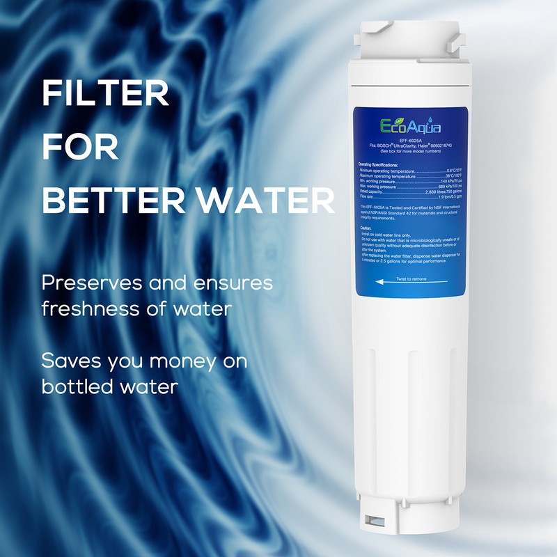 EcoAqua EFF-6025A Kompatibel mit Ultra Clarity Wasserfilter