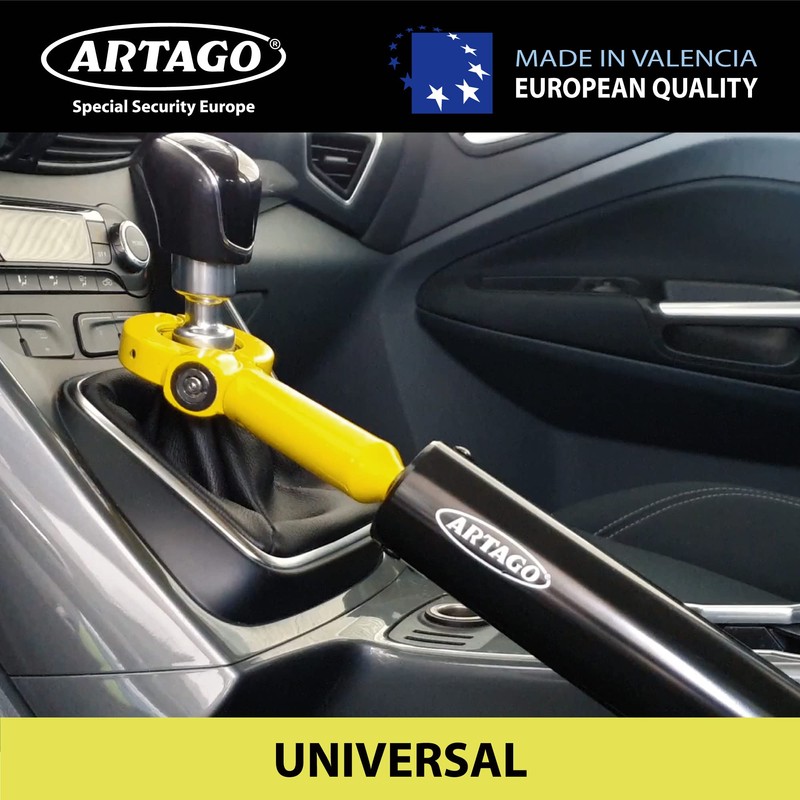 Artago 862A/B Car Handbrake Lock, More Adaptable Thread Adjustment, High