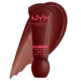 NYX Professional Makeup, Smushy Bálsamo de Labios Matte - Tono Smudge Fudge