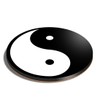 1 x Round Coaster - Yin Yang Symbol Philosophy Cork