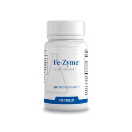 Biotics Research Fe-Zyme 25 Milligram Iron, Added Zinc and Copper, Supports Normal Red Blood Cell Production, Healthy Energy Levels 100 Tablets