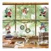 Jands Pegatinas De Gel Navideñas 19 Cm Adornos Navideños 2pz