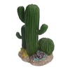 Simulation Resin Cactus Ornament Stable Aquarium Cactus Decoration with Succulents