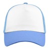 Falari 5-Panel Mesh Baseball Cap, Trucker Hat, Structured Plain Design,