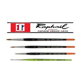 Raphael Series 8404, Kolinsky Brush, Set of 3, 0, 1, 2 (Raphael France)