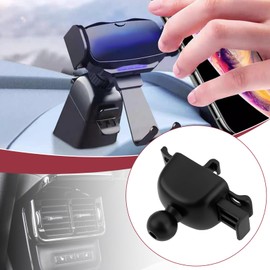 Be In Your Mind 2Pcs Car Ventilation Navigation Holder 360 Car Ventilation Grille Navigation Mount Compatible with Garmin Nuvi 2457 LMT 2497 LMT 2557 LMT