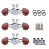 6PCS Guitar Tuning Pegs Electric Acoustic Enclosed Locking Tuner Machine