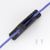 VTurboWay 2 Pcs Nyon Kayak Cord Lock Cleat, Rope Cleat,