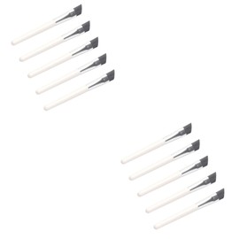 Baluue 2sets Mini Eyebrow Brush Set Portable Travel Beauty Tool for Daily Use 5pcs*2