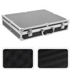 SUPVOX Aluminum Hard Case Briefcase: 14.5 Inch Lockable Carrying Case