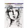 Dina Wakley Collage Tissue Paper Bundle - Faces, Elements &